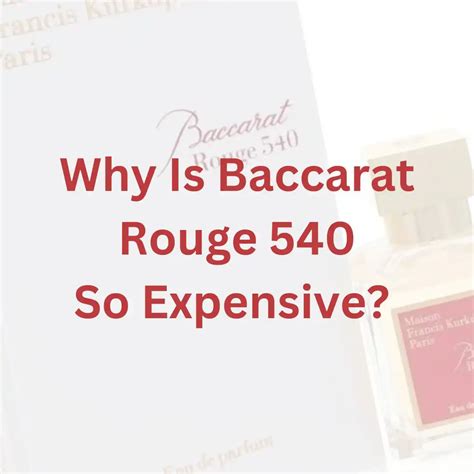 why is baccarat so expensive|How Baccarat Rouge 540 Became the Scent of 2021.
